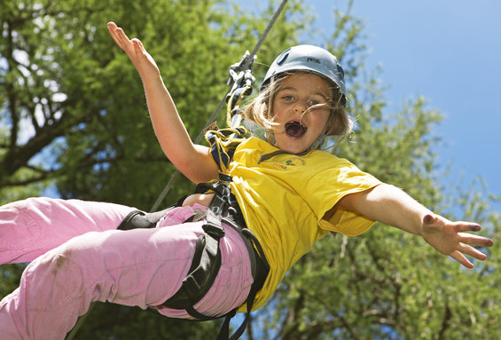 Das Flying Fox in der Region Nassfeld Hermagor Presseggersee - Hotel Garni Zerza