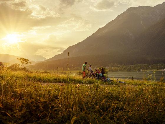 Familienradtour am Nassfeld im Kärnten
