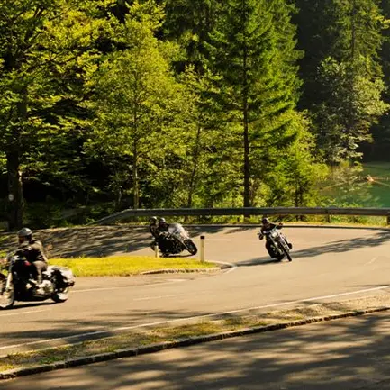 Sauris Tour 1 Motorrad
