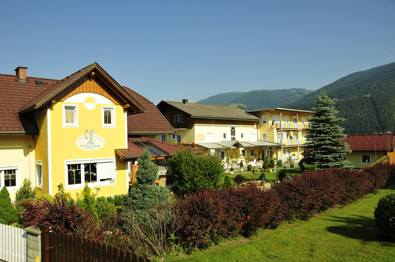 Das Hotel Garni Zerza in Kärnten