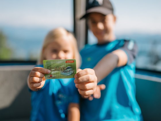 Kinder mit der +CARD holiday (c) Martin Hoffmann - nassfeld.at.