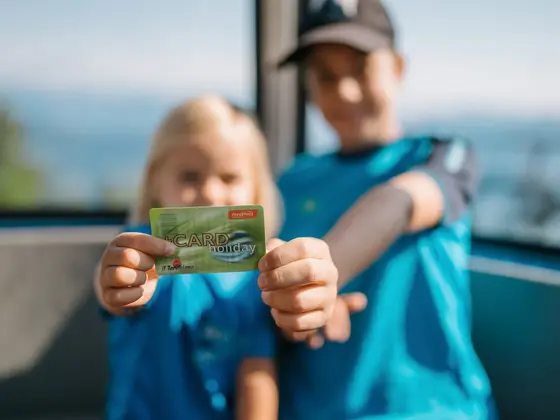 Kinder mit der +CARD holiday (c) Martin Hoffmann - nassfeld.at.