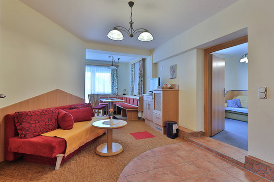 Suite in the Hotel Garni Zerza in Nassfeld