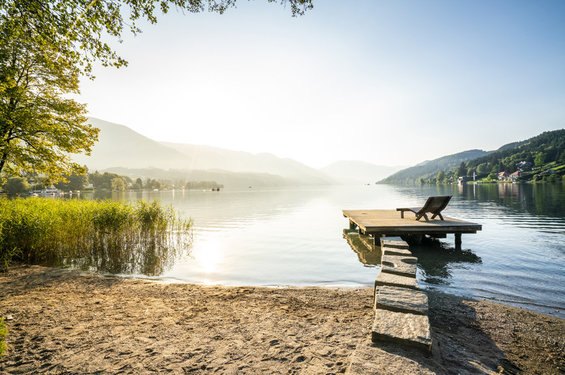 Lying on the Millstätter See in Carinthia