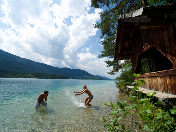 Paar im Weissensee (c) Franz Gerdl.