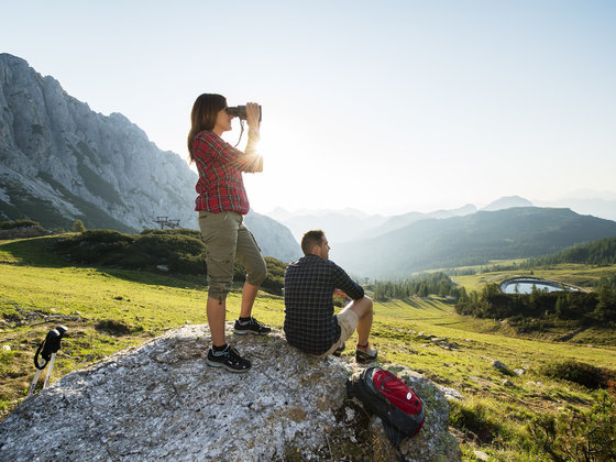 Wandern mit Ausblick am Nassfeld Copyright Daniel Zupanc