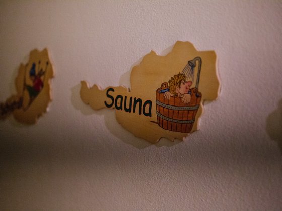 Sauna im Hotel Garni Zerza