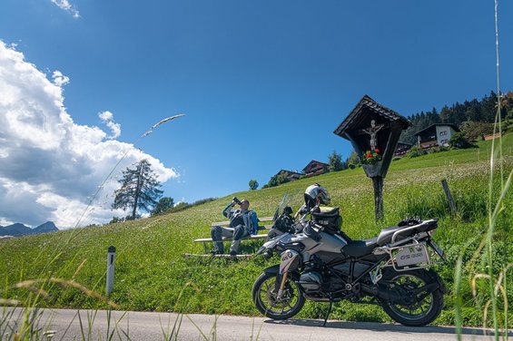 Kaffeetour mit dem Motorrad am Nassfeld (c) Peter Wahl