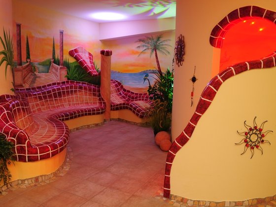 Wellnessbereich im Hotel Garni Zerza