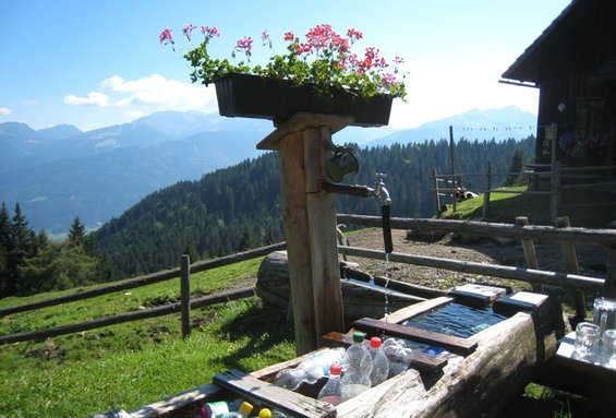 Wandern auf die Schimanberger Alm