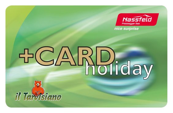 +CARD holiday beim Aufenthalt im Hotel Garni Zerza