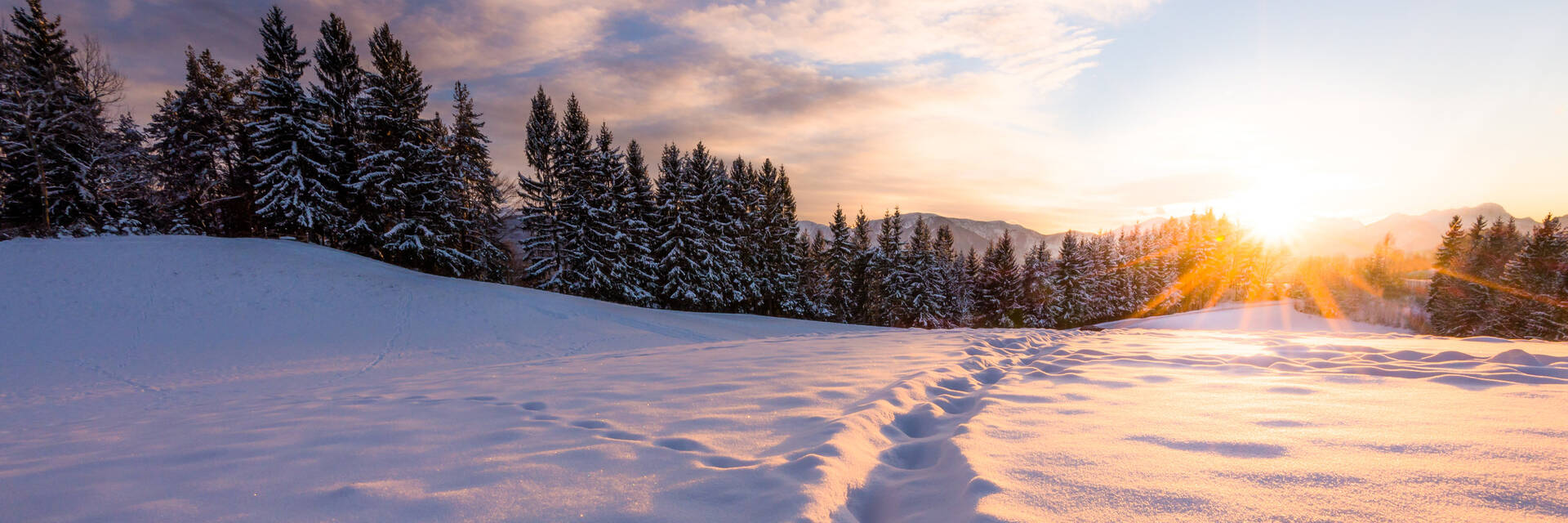 Winterlandschaft am Nassfeld