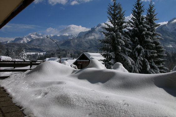 Winter landscape at Nassfeld