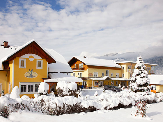 Winter im Hotel Garni Zerza am Nassfeld