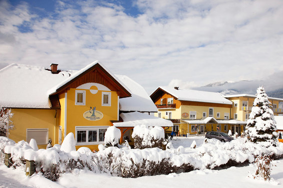 Winter im Hotel Garni Zerza am Nassfeld
