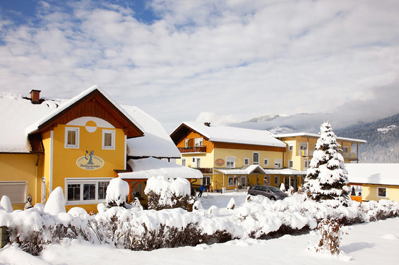 Winter im Hotel Garni Zerza am Nassfeld